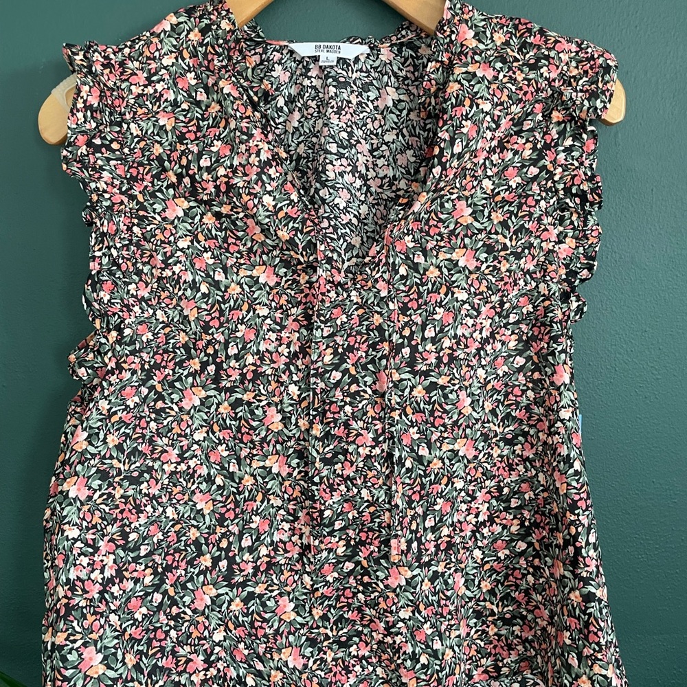 Steve Madden Floral Blouse
